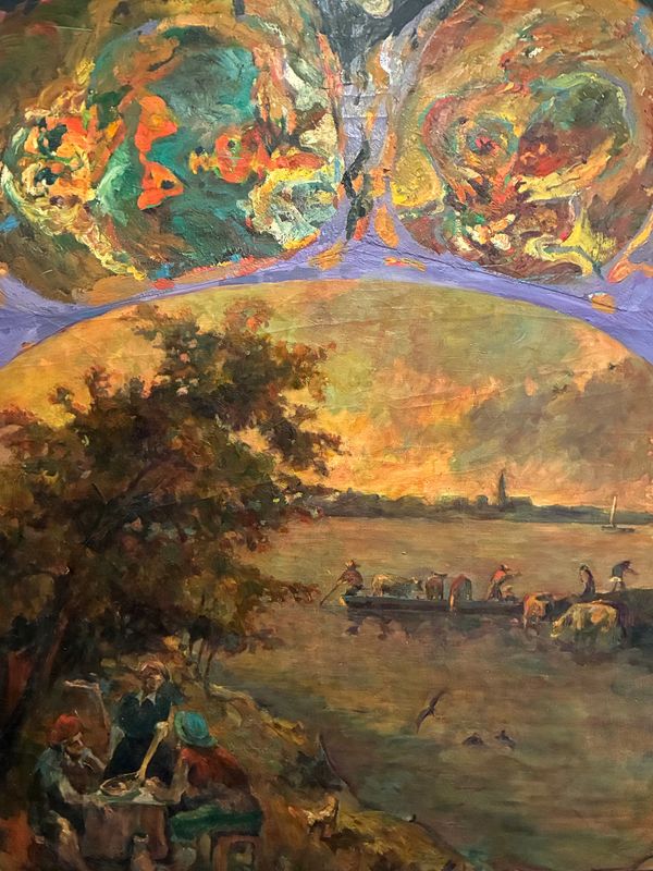 Lush, detailed nature scene from Goran Medak's world paintings.

