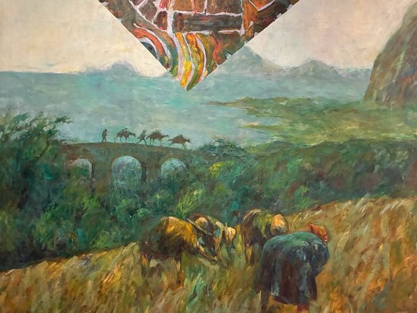 Colorful and imaginative beautiful world by artist Goran Medak.

