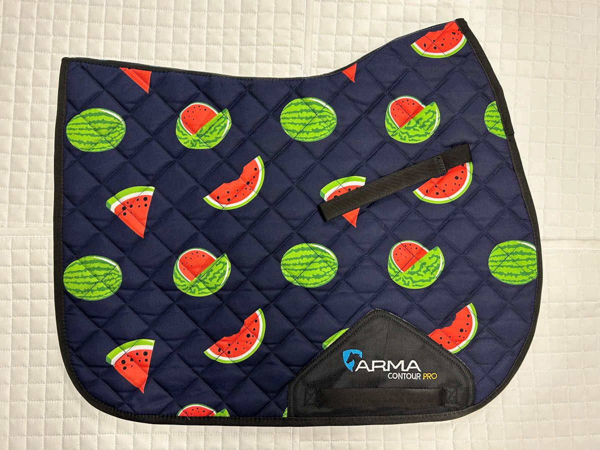 Arma Fruit Shires Print Saddle Pads