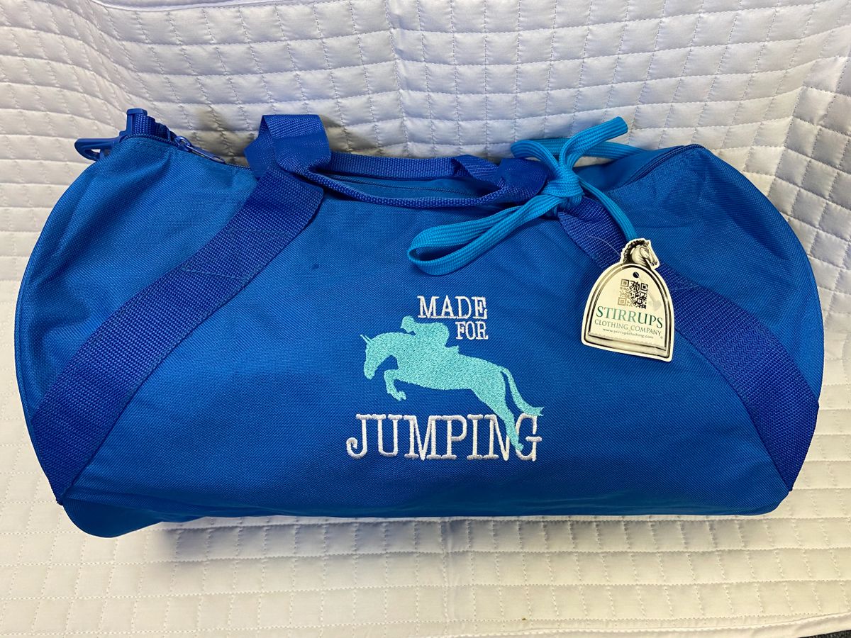 Made For Jumping Royal Duffle Bag