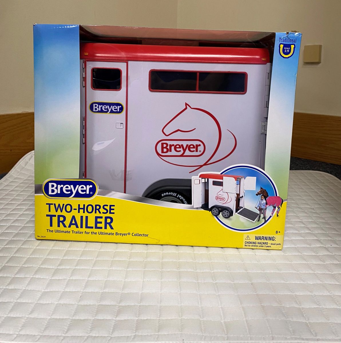 Traditional Series Breyer Two Horse Trailer