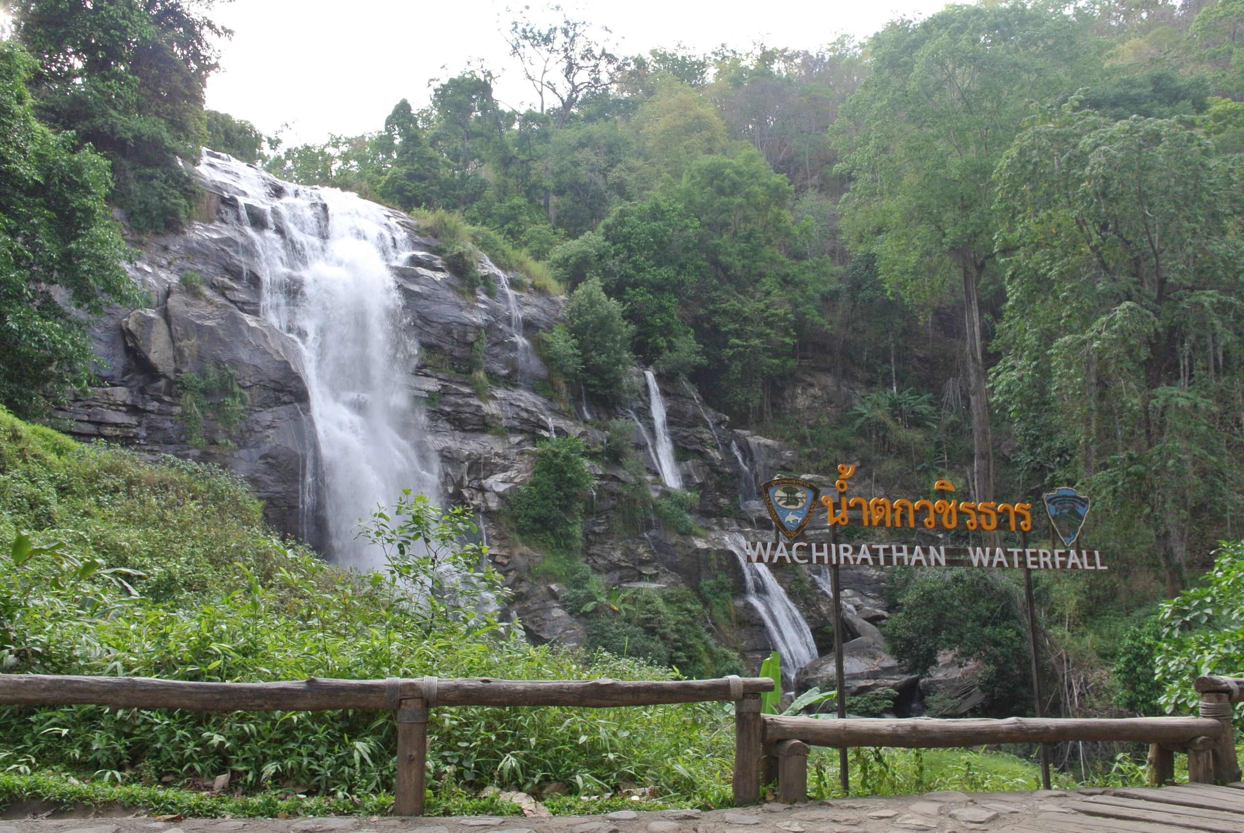 Doi Inthanon Wachirathan waterfall