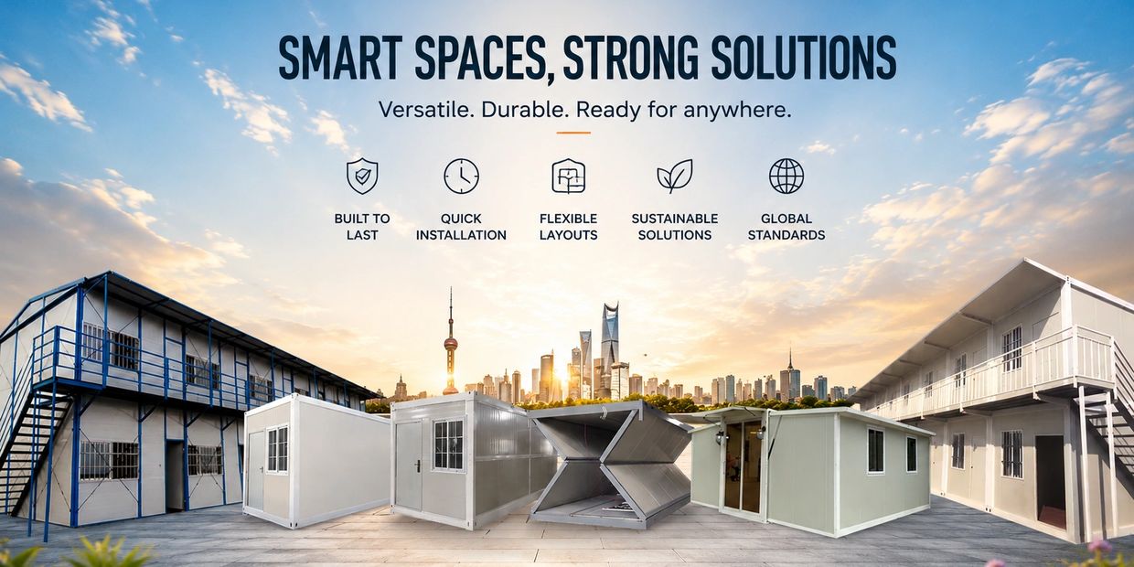Modular smart spaces with durable, sustainable, and flexible designs for quick installation anywhere.