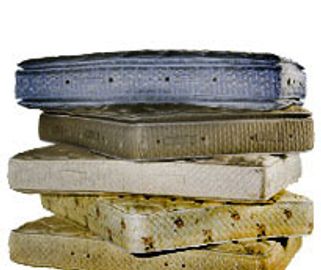 Mattresses to be recycled