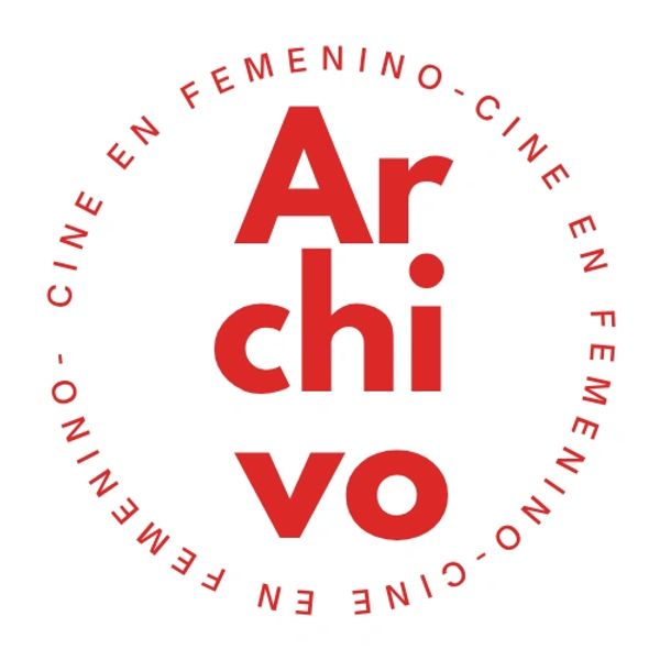 Logo with 'Archivo' in bold red and circular 'Cine en Femenino' text.