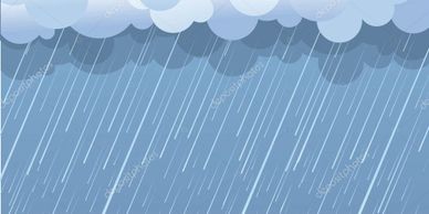 clouds raining graphic