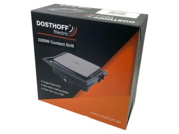 Dosthoff Electric 2200W Contact Grill box.