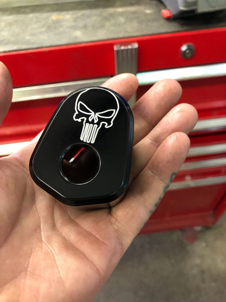 Custom Deep Engrave Your Design Ignition Cover