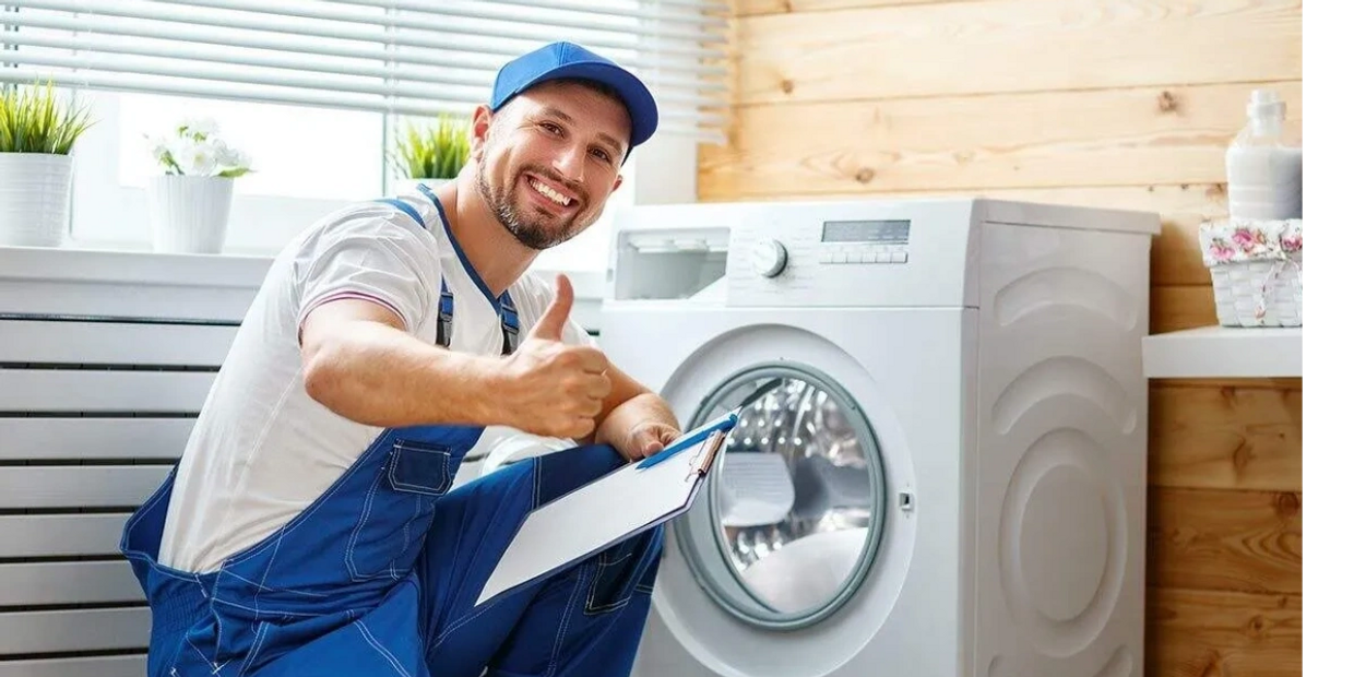 Technician Repaired Washing Machine