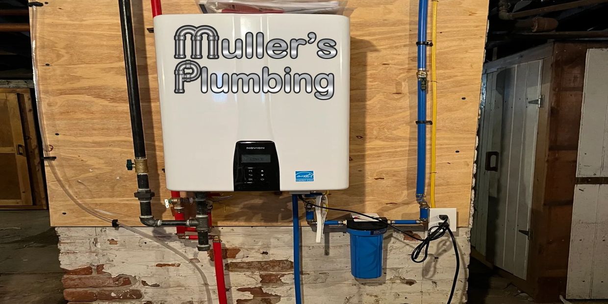 Navien Tankless water heater.