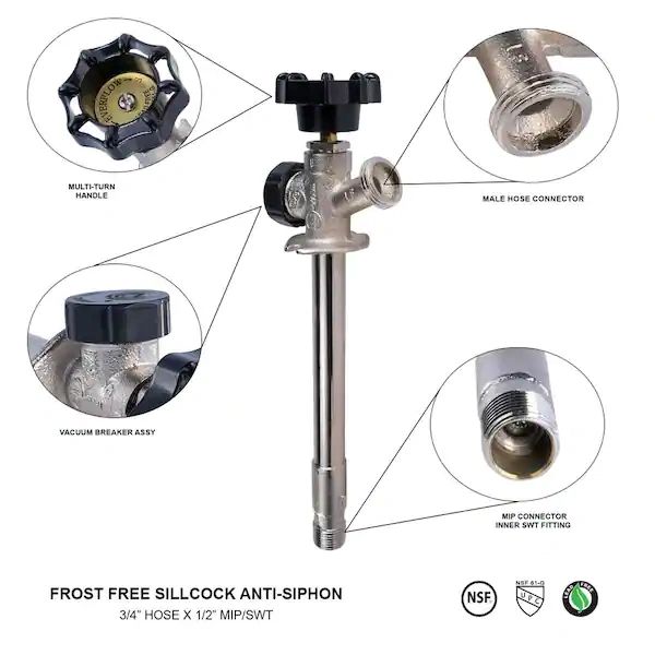 frost free hose bibb