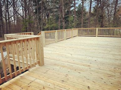 Wood decks built with quality and craftsmanship! 