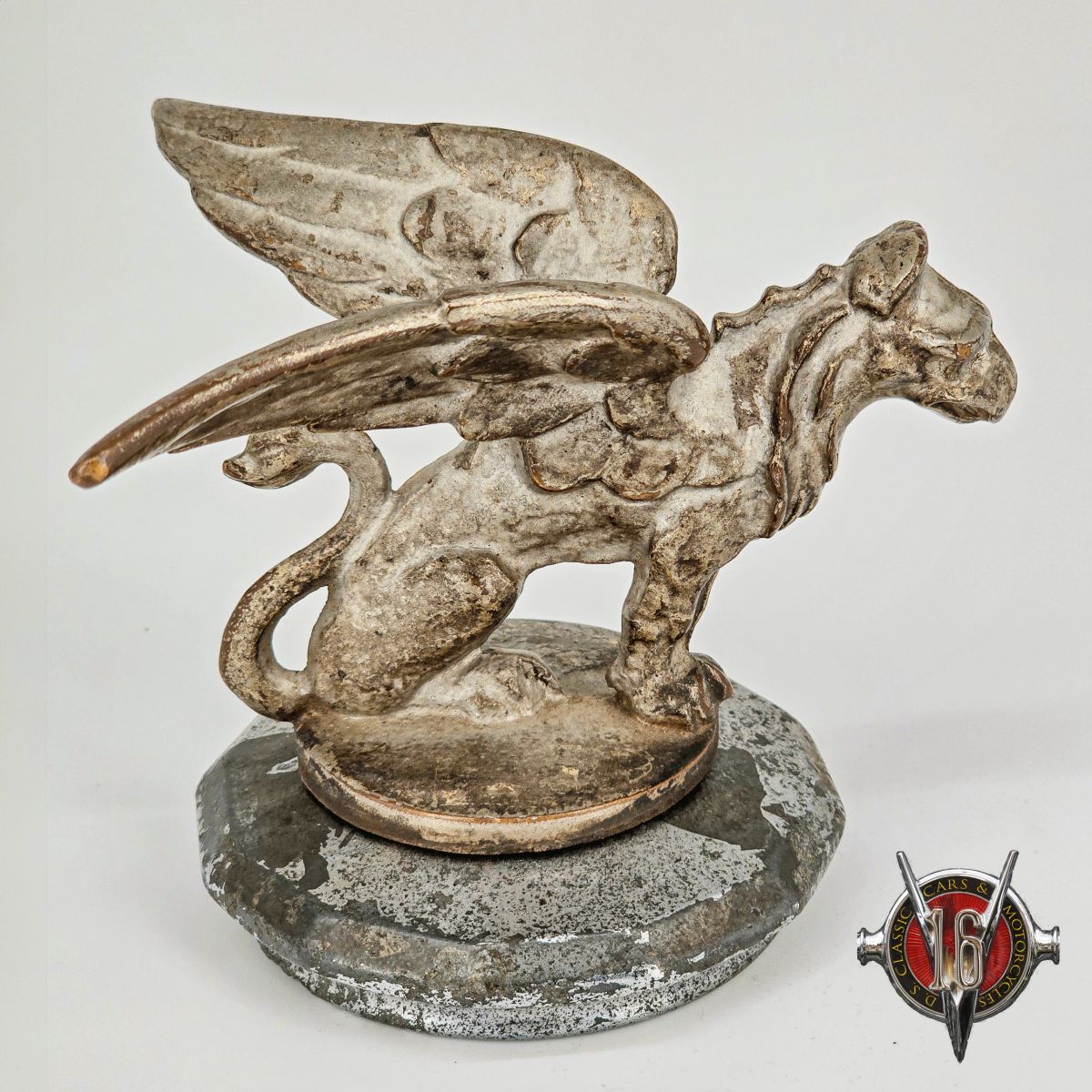 Griffin Radiator Caps Antique 1920S Large Gardner Griffin Radiator Cap Mascot Hood Ornament