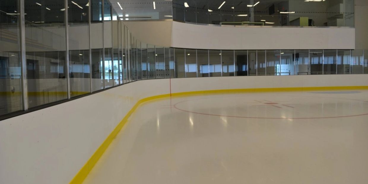 Premium HDPE Puckboard is most commonly use in Indoor and Our Hockey Arenas. 