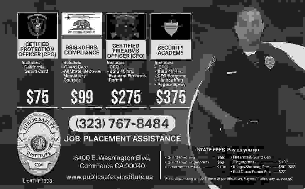 Obtaining a Security Officer License