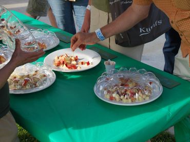 A variety of stonefruit samples.