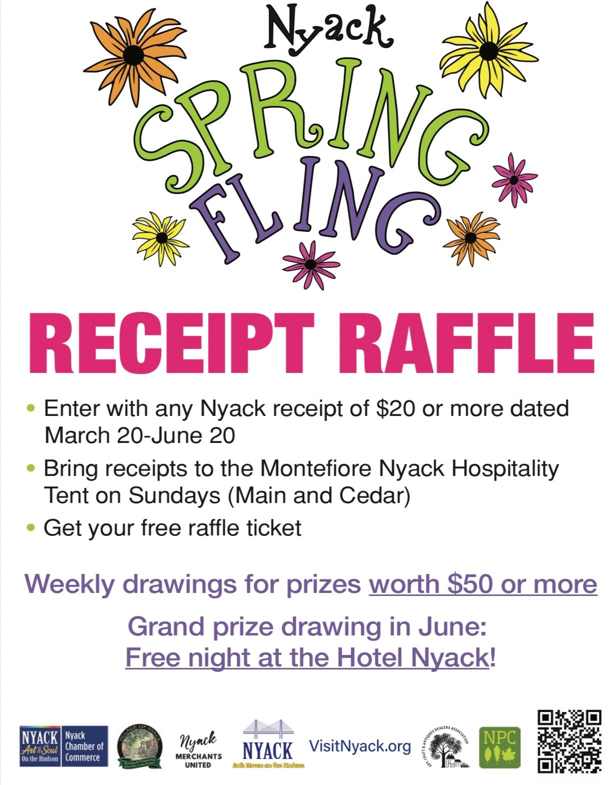 SAVE YOUR RECEIPTS!!! Enter the Spring Fling Save your receipts!!! enter the spring fling