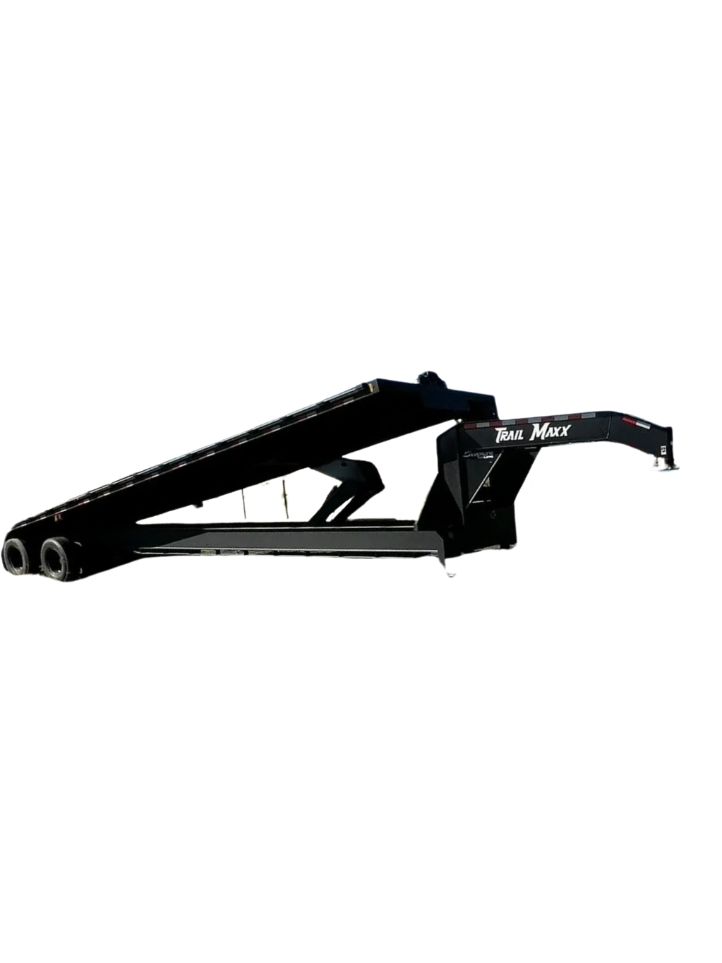 trail maxx tilt deck trailer black trailer blue ford f250 king ranch 6.7l powerstroke diesel towing