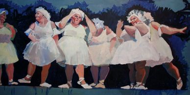 Naomi Tomkys, Big Ballet paintings
