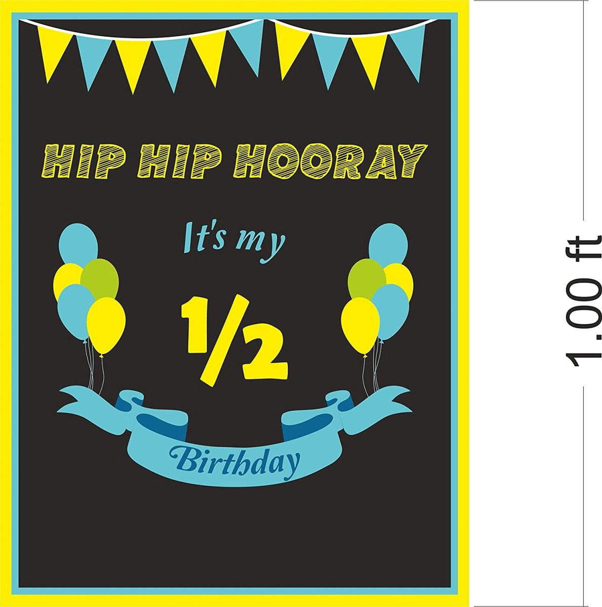 Half Birthday Decorations In Blue Boy Six Month Birthday Photo Shoot Pack Blue 6 Month Blue