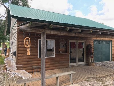 Log cabin, hunting shack, hunting cabin, lodging, The Bird’s Nest Inc.