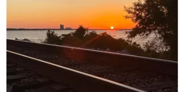 Ocean Springs Mississippi Train Track