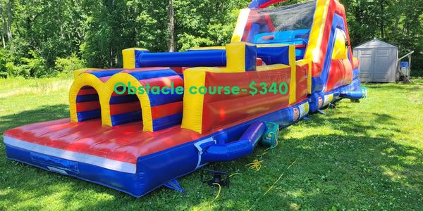 40 ft Obstacle course-$330