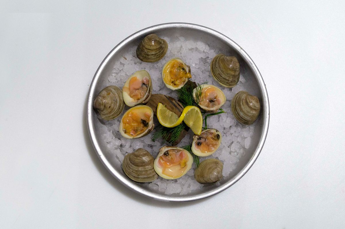 Dozen Clams on the Half Shell