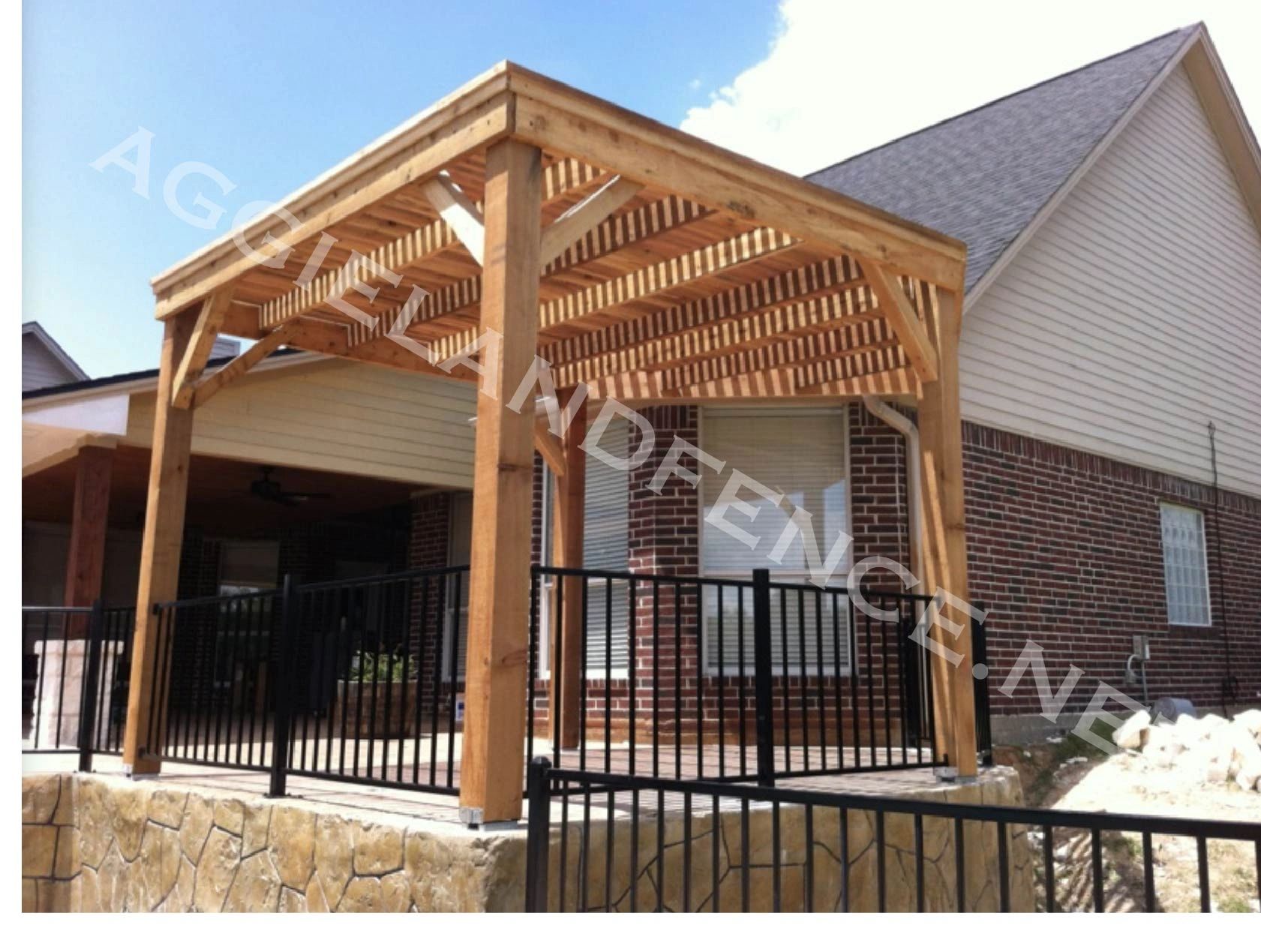 Custom Wooden Pergolas And Arbors In College Station