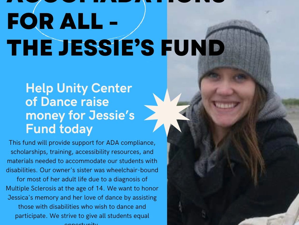 Jessie's Fund. A Fundraiser for our disability scholarship and ADA compliance fund. 