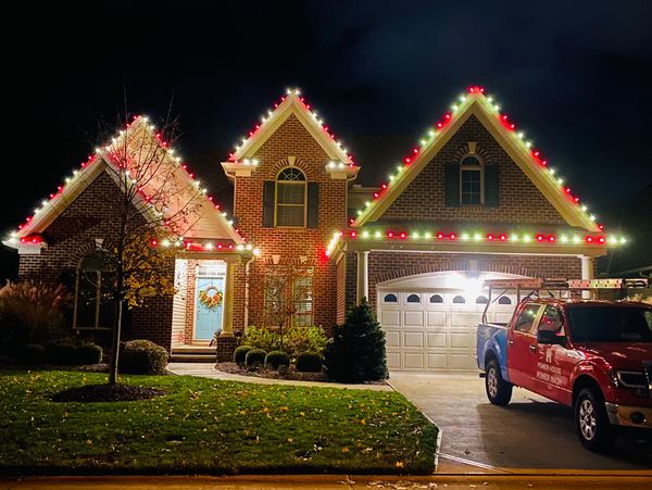 Christmas Light Installation