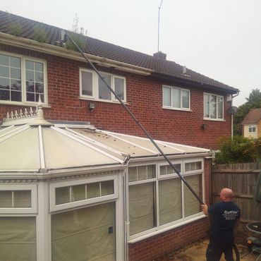 Gutter cleaning Northampton by GuttVac Guttering & Exterior Cleaning 