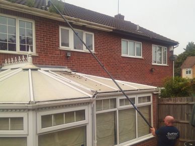 Gutter cleaning Northampton by GuttVac Guttering & Exterior Cleaning 
