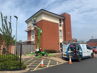 Professional soffit repairs in Northampton, UK,