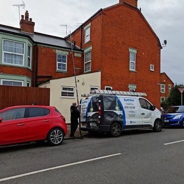 Gutter cleaning Northampton by GuttVac Guttering & Exterior Cleaning 