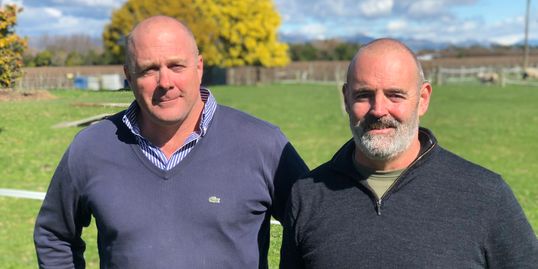 Vinepower owners, Jason Kennard and Jono Bushell