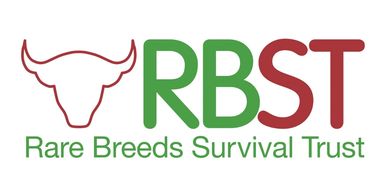 Logo of Rare Breeds Survival Trust with bull outline.