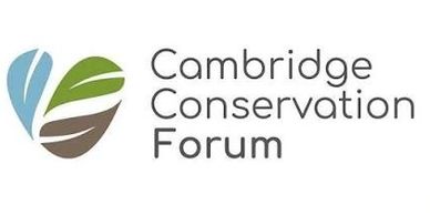 Logo of Cambridge Conservation Forum.