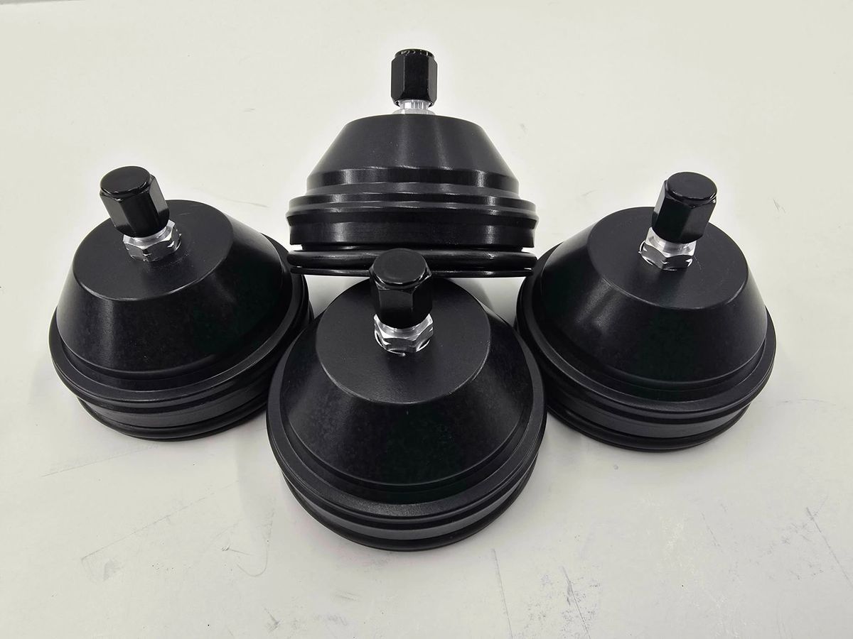 HIGH VOLUME NITROGEN CAPS FOR FOX 2.5 SHOCKS
