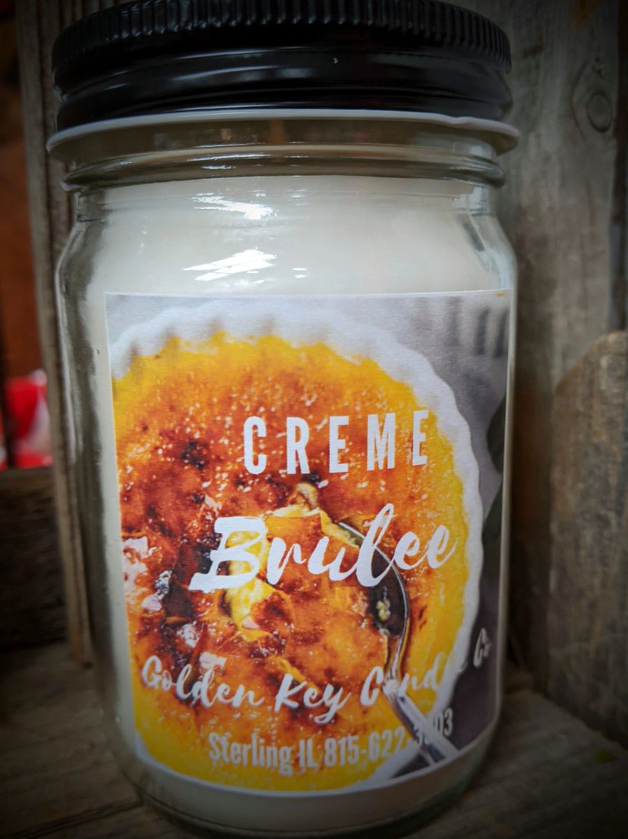 12OZ Candle Creme Brulee
