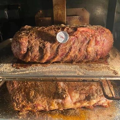 Slow Roasted Prime Rib.