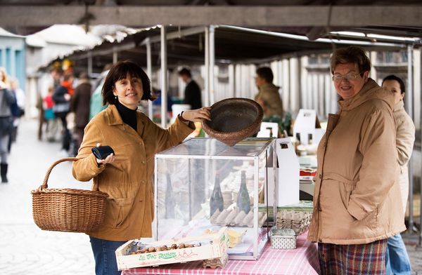 penny at the market