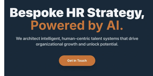 Bespoke HR strategy powered by AI to drive growth and unlock potential.