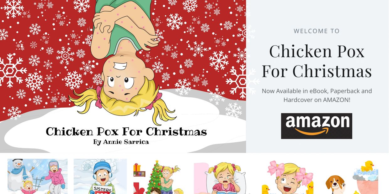 Chicken Pox For Christmas Book Cover