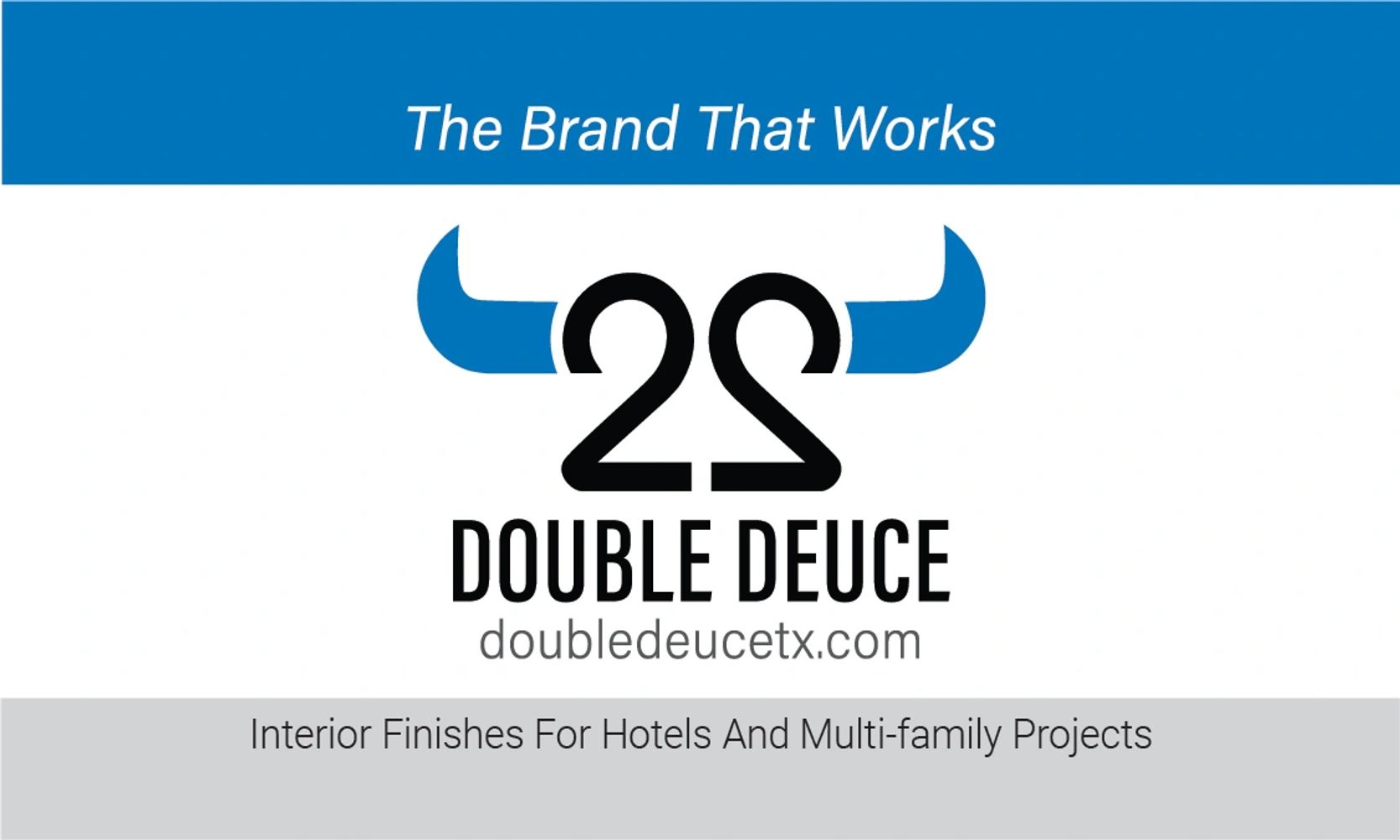 Double Deuce Logo multi-family and hotel projects