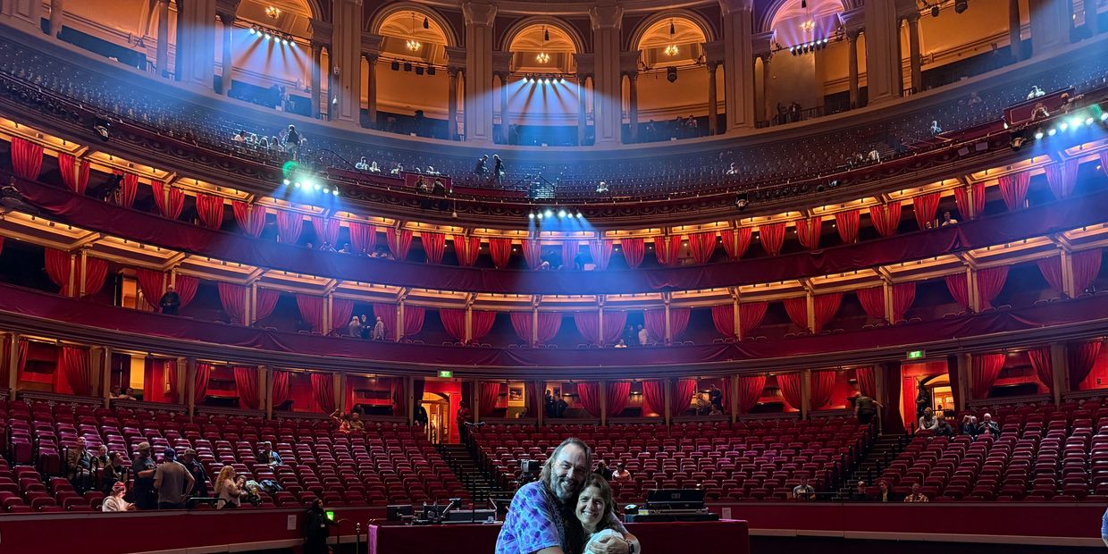 Greg and Laura at Royal Albert Hall October 10, 2025
