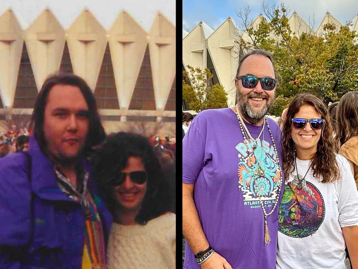 Greg and Laura at Hampton Coliseum 