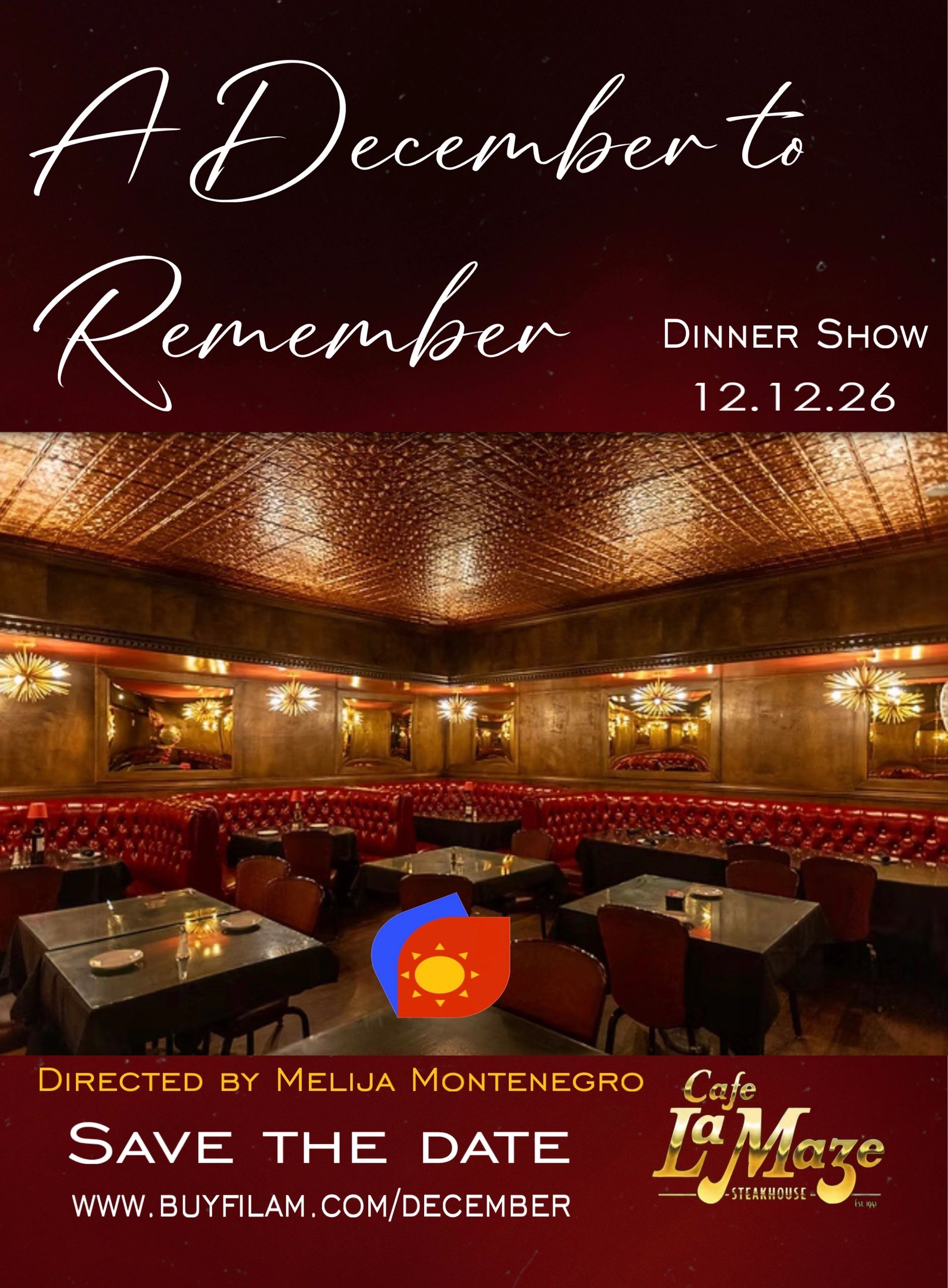 A December to Remember featuring songstress Maria Yarbrough and Liana Montenegro