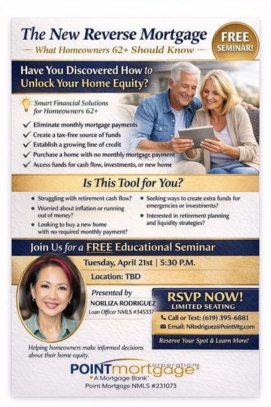 Buy Filipino Network FAM Event: 4.21 530pm The New Reverse Mortgage