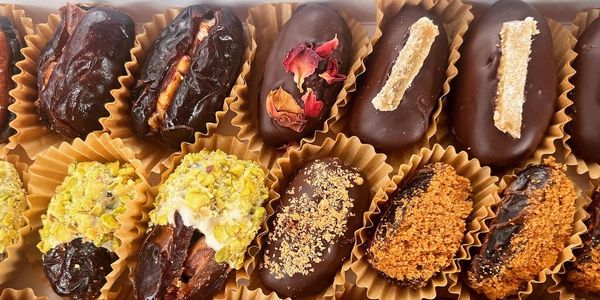 Assorted Chocolate Covered Dates